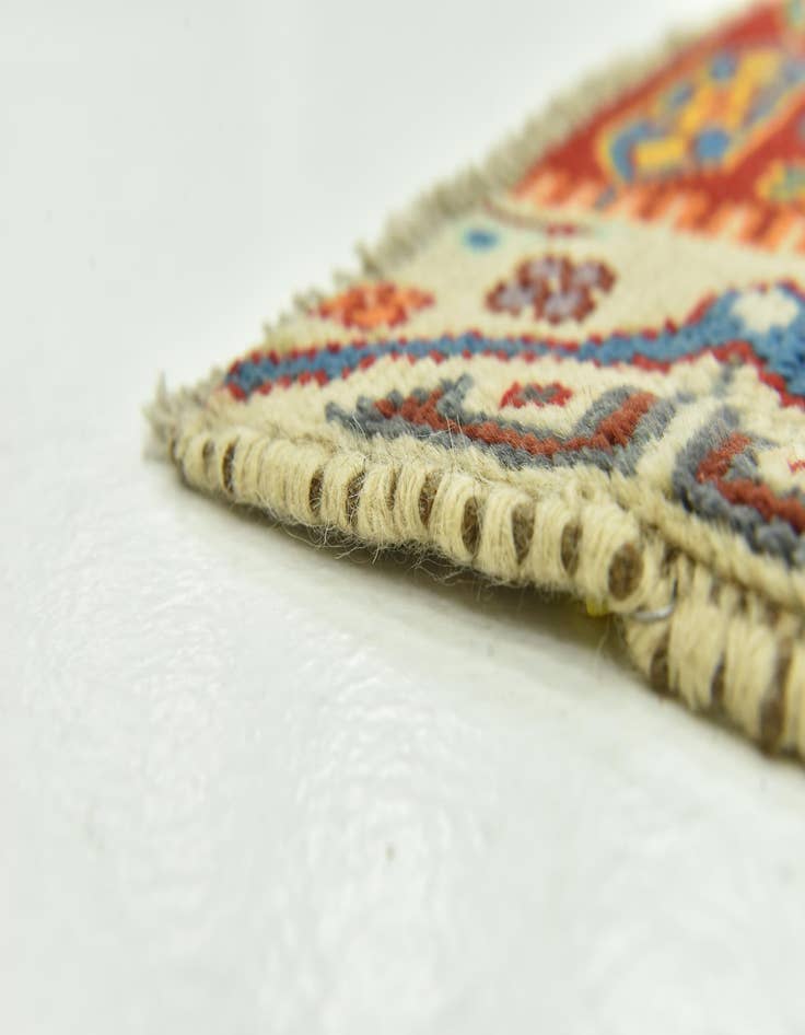 Detail image of  3' 3 x 4' 10  Hand Knotted Balouch Rug