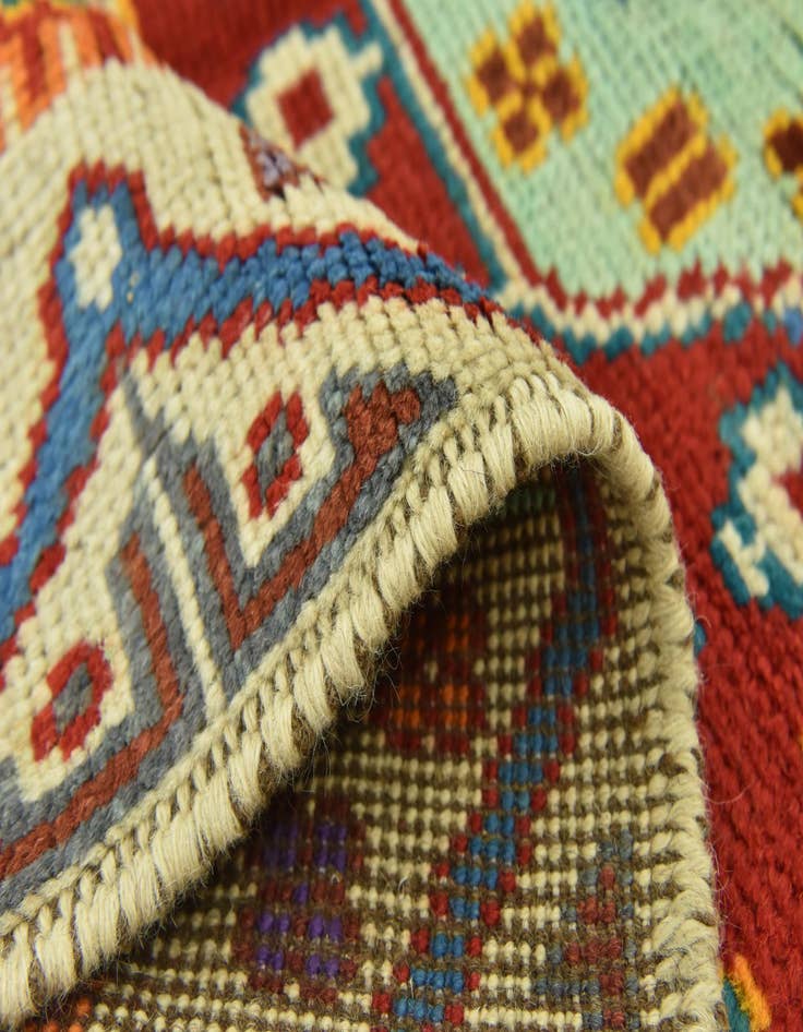 Detail image of  3' 3 x 4' 10  Hand Knotted Balouch Rug