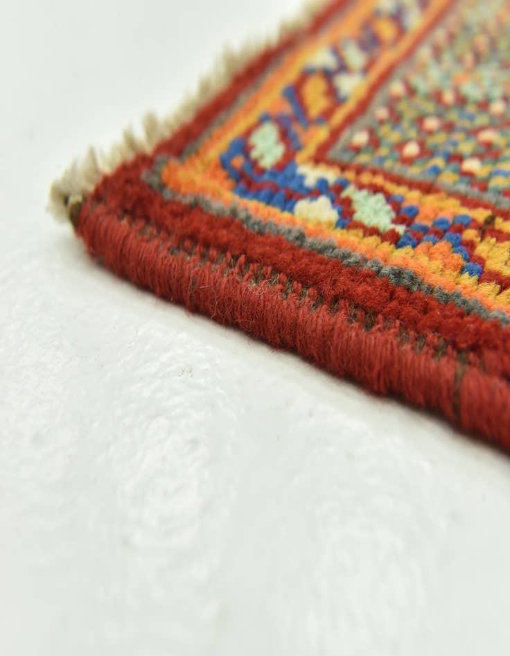 Detail image of  3' 4 x 5' 2  Hand Knotted Balouch Rug