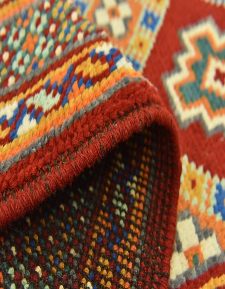 Detail image of  3' 4 x 5' 2  Hand Knotted Balouch Rug