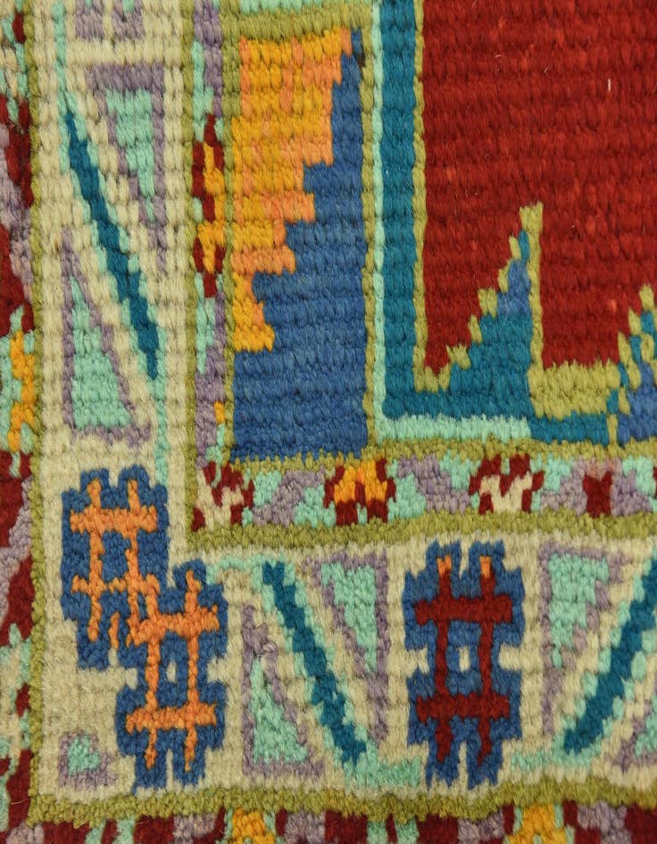 Detail image of  2' 9 x 4' 4  Hand Knotted Balouch Rug