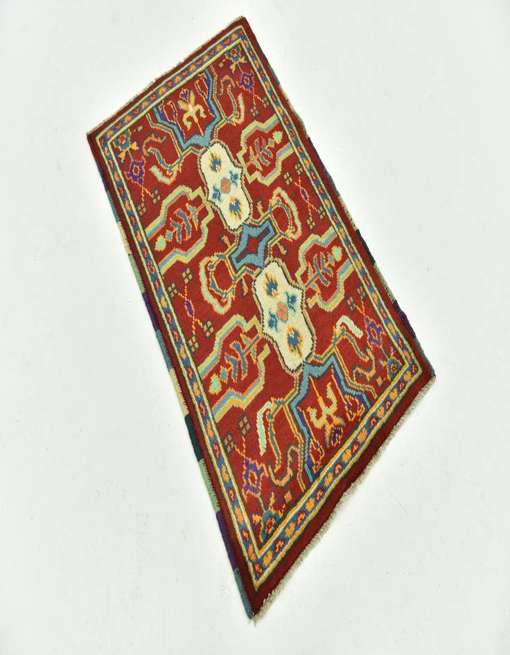 Detail image of  2' 7 x 4' 3  Hand Knotted Balouch Rug