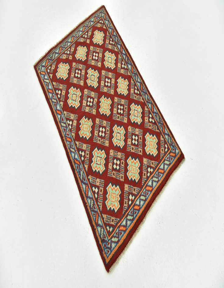 Detail image of  2' 7 x 3' 10  Hand Knotted Balouch Rug