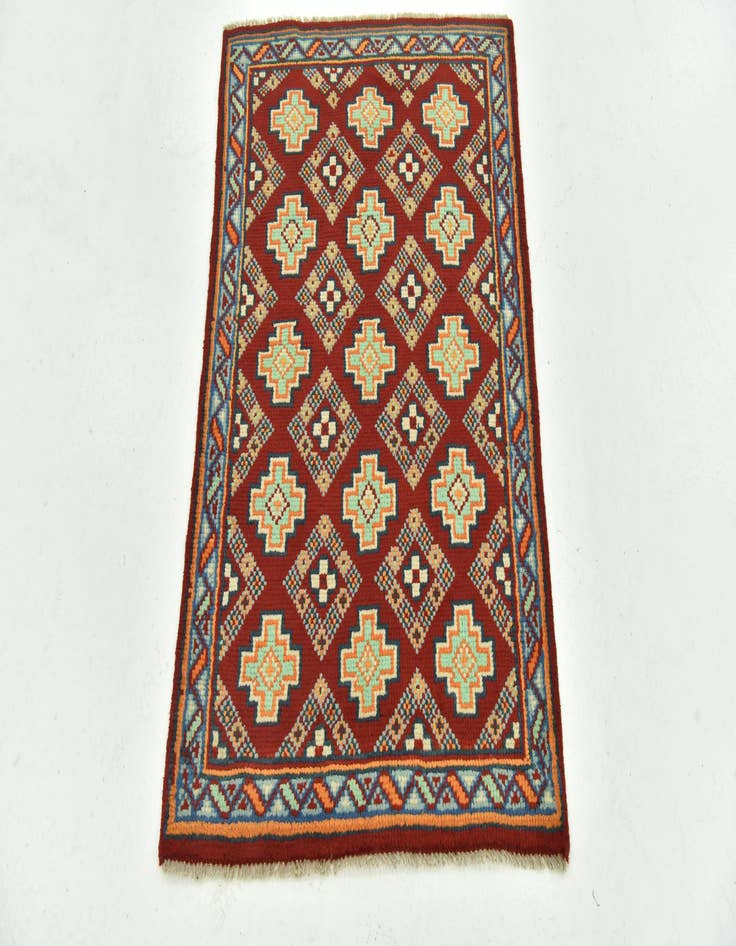 Detail image of  2' 7 x 3' 10  Hand Knotted Balouch Rug