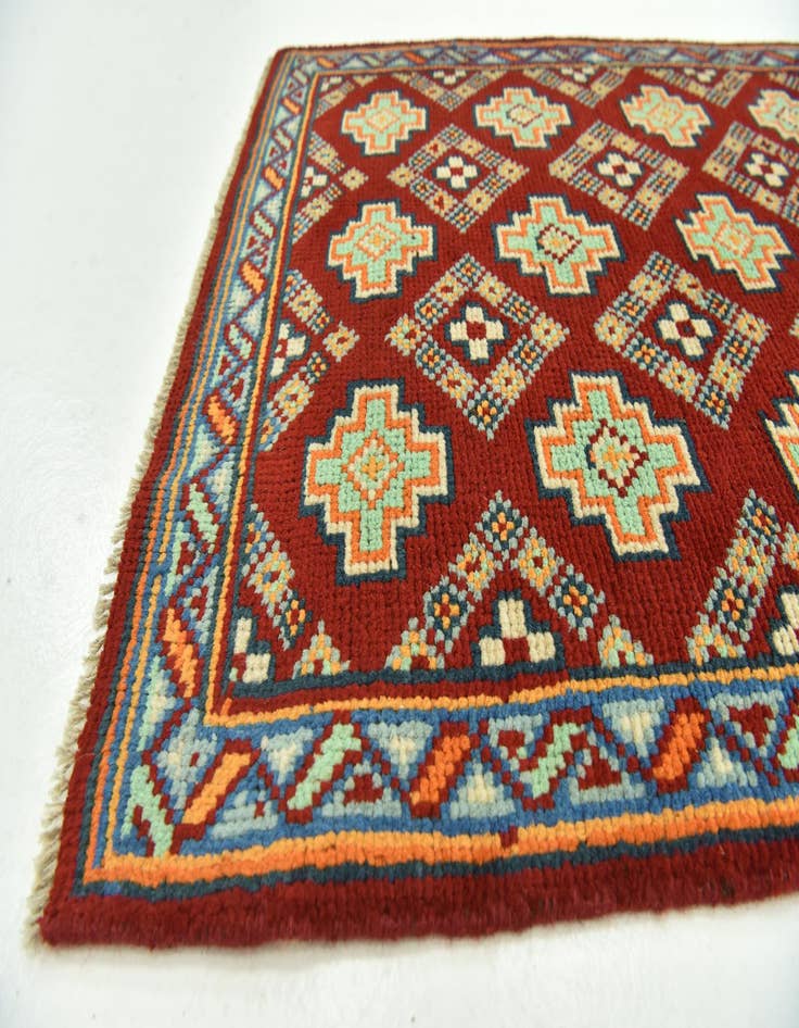 Detail image of  2' 7 x 3' 10  Hand Knotted Balouch Rug
