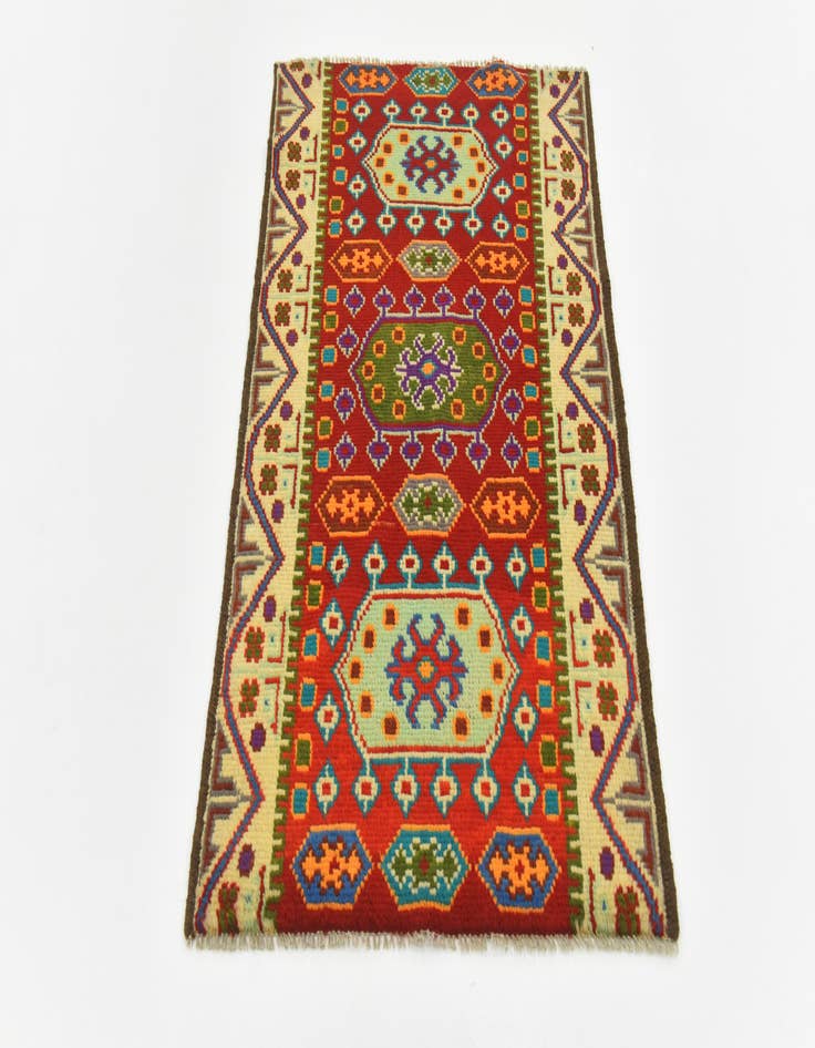 Detail image of  2' 6 x 4' 1  Hand Knotted Balouch Rug