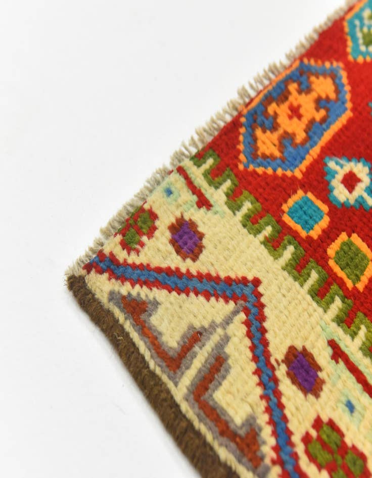 Detail image of  2' 6 x 4' 1  Hand Knotted Balouch Rug