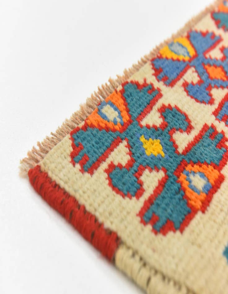 Detail image of  2' 8 x 4'  Hand Knotted Balouch Rug