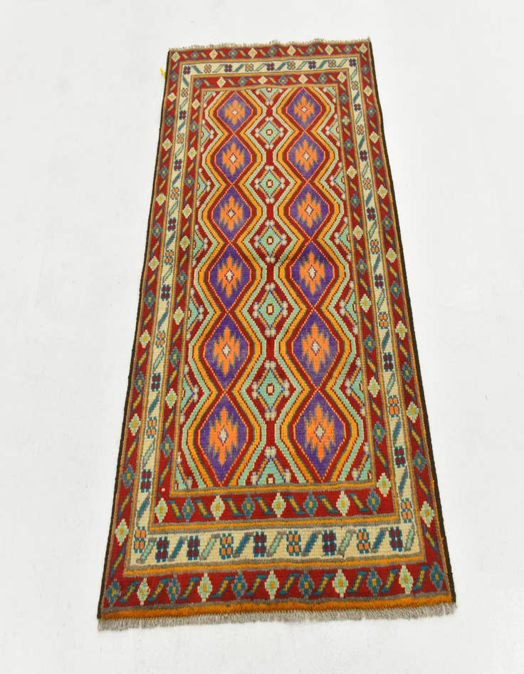 Detail image of  3' 4 x 5' 1  Hand Knotted Balouch Wool Rug