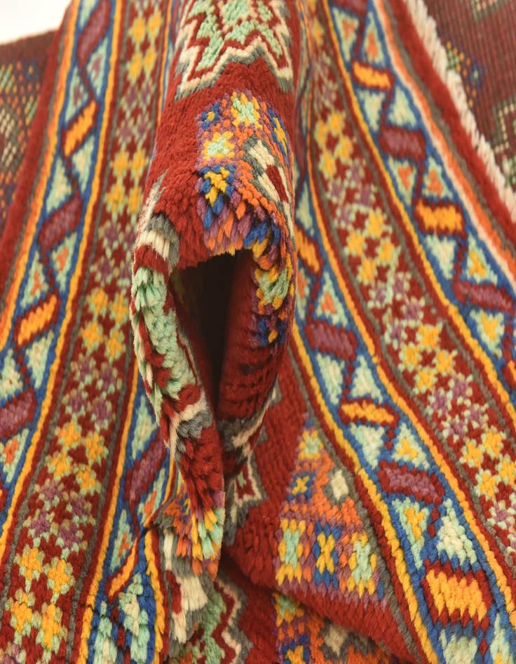 Detail image of  5' 6 x 7' 8  Hand Knotted Balouch Rug