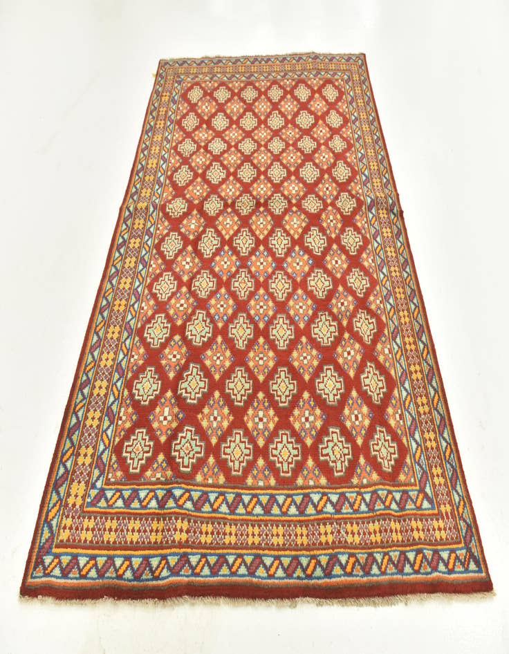 Detail image of  5' 6 x 7' 8  Hand Knotted Balouch Rug