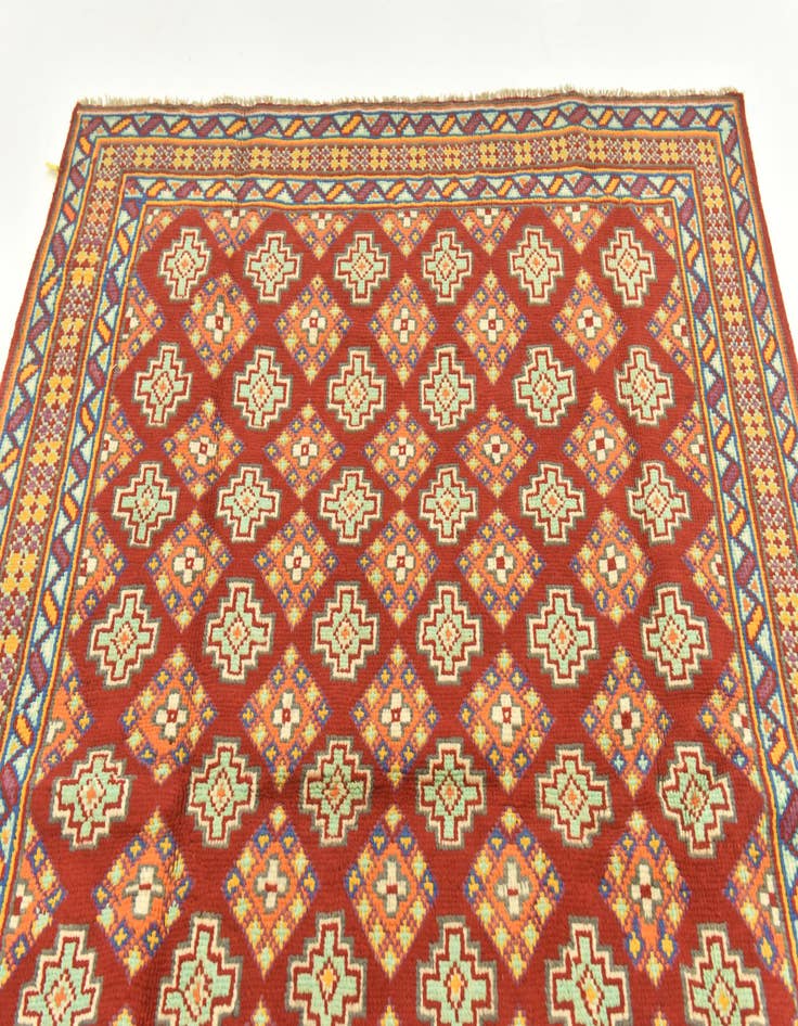 Detail image of  5' 6 x 7' 8  Hand Knotted Balouch Rug