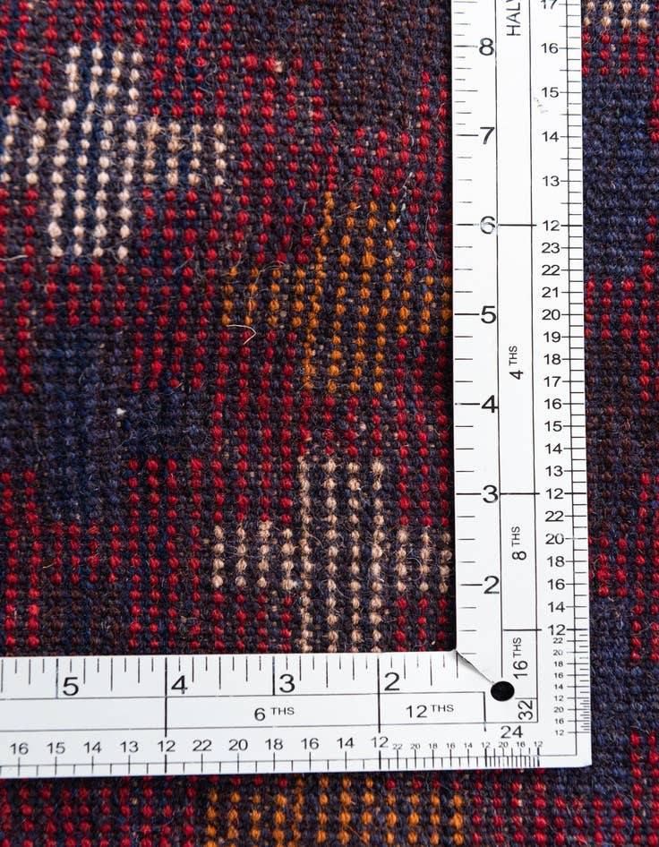 Detail image of  2' 10 x 4' 6  Hand Knotted Balouch Persian Wool Rug