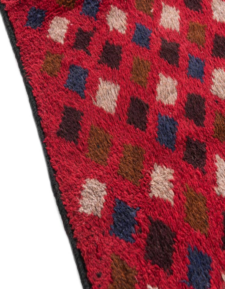 Detail image of 2' 10 x 4' 6 Hand Knotted Balouch Persian Wool Rug