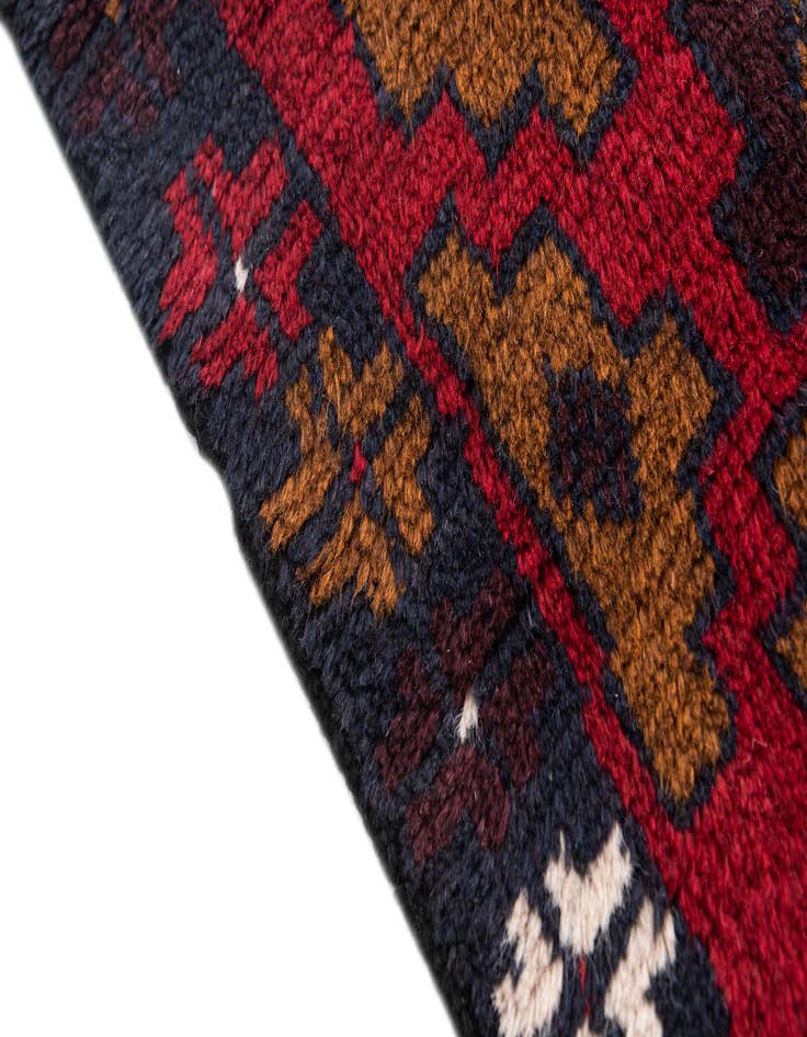 Detail image of  2' 9 x 4' 7  Hand Knotted Balouch Persian Wool Rug