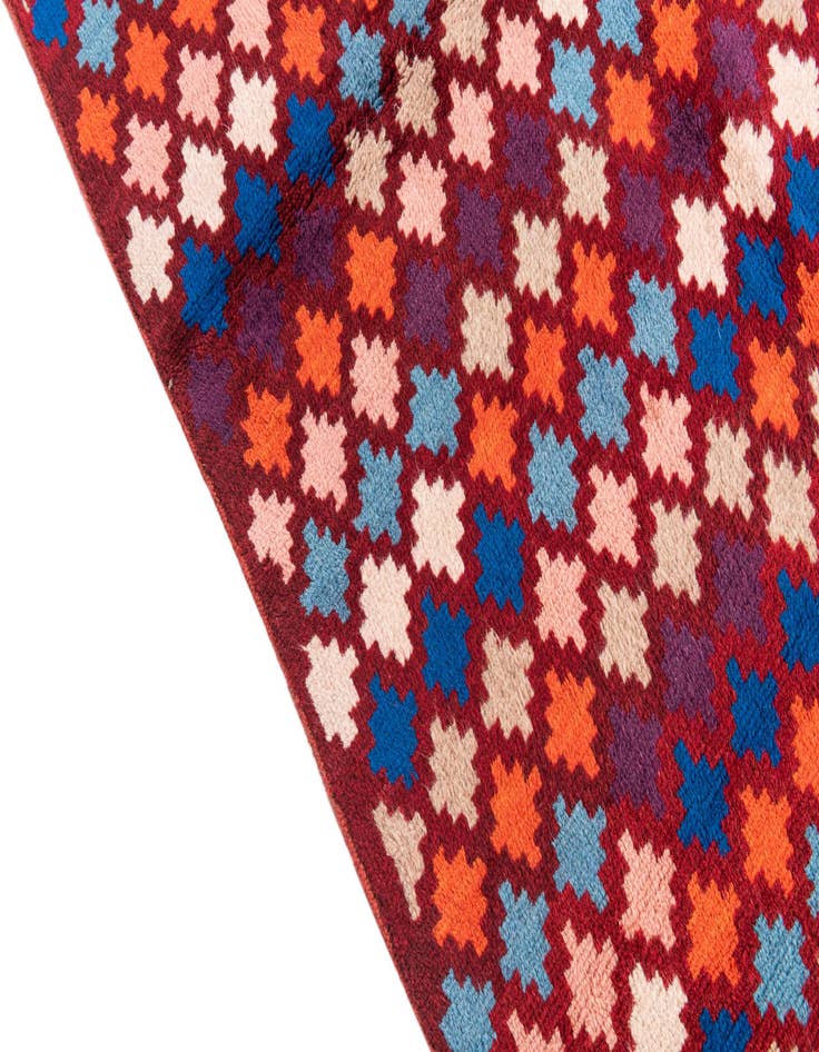 Detail image of  3' 7 x 5' 10  Hand Knotted Balouch Wool Rug