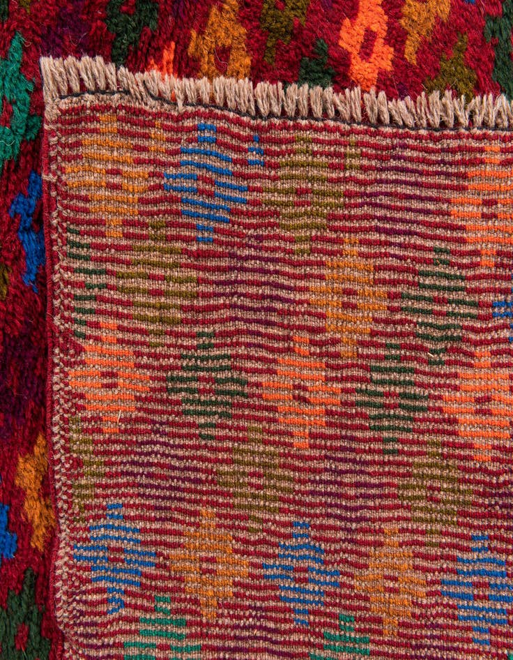 Detail image of  4' 2 x 6' 4  Hand Knotted Balouch Wool Rug