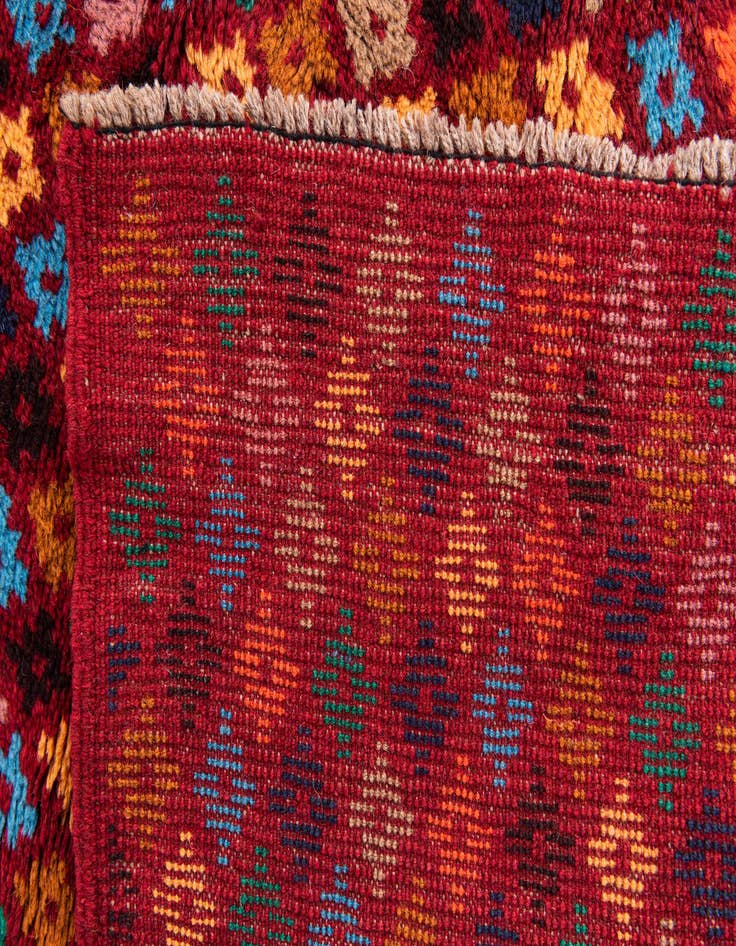 Detail image of  4' x 6'  Hand Knotted Balouch Wool Rug