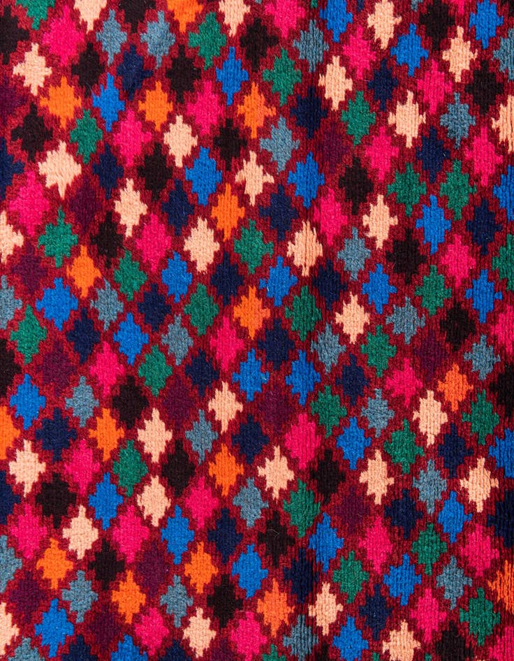 Detail image of  3' 1 x 4' 9  Hand Knotted Balouch Wool Rug