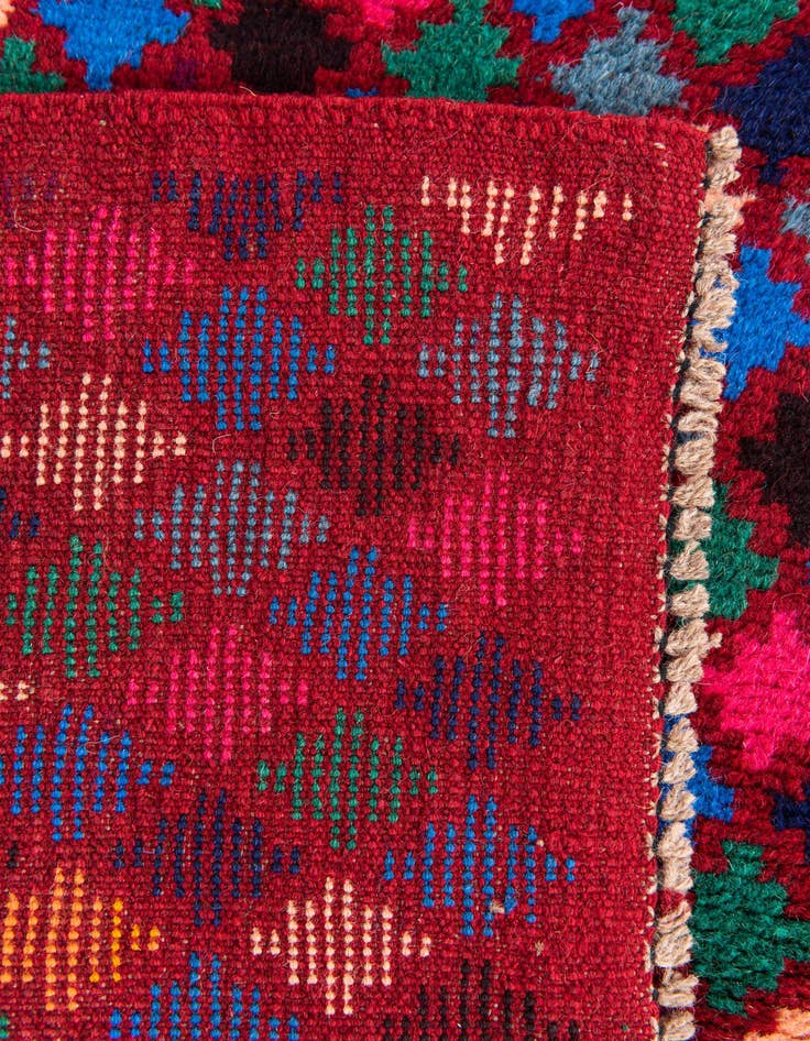 Detail image of  3' 1 x 4' 9  Hand Knotted Balouch Wool Rug