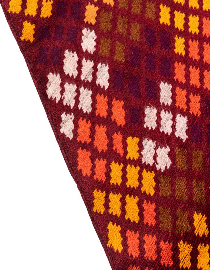 Detail image of  3' 1 x 4' 6  Hand Knotted Balouch Wool Rug