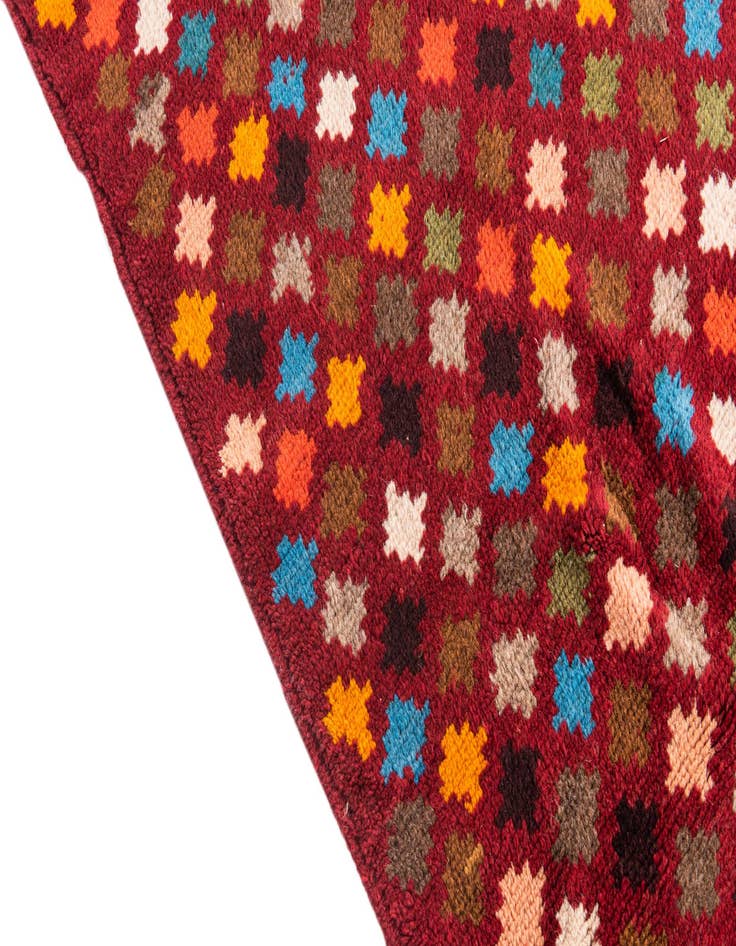 Detail image of  3' 1 x 4' 7  Hand Knotted Balouch Wool Rug