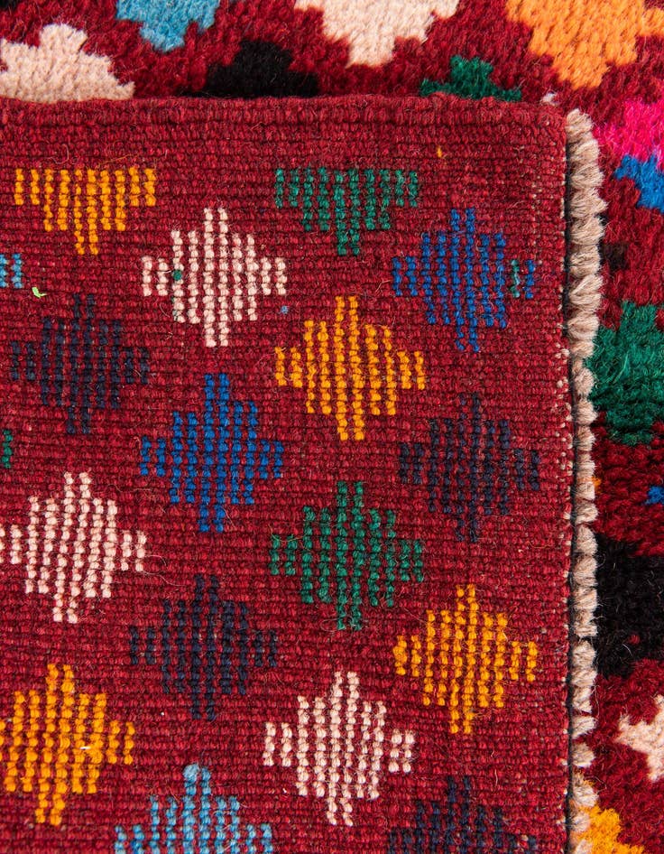 Detail image of  3' x 4' 7  Hand Knotted Balouch Wool Rug