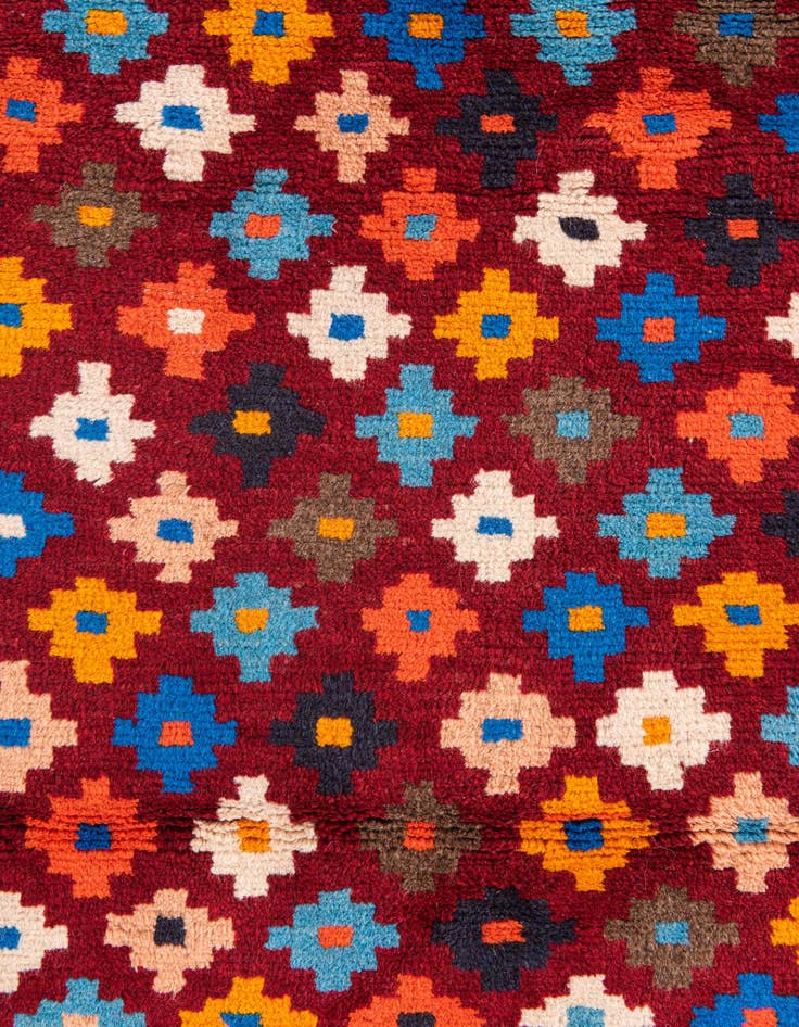 Detail image of  3' x 4'  Hand Knotted Balouch Wool Rug