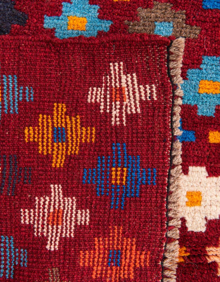 Detail image of  3' x 4'  Hand Knotted Balouch Wool Rug