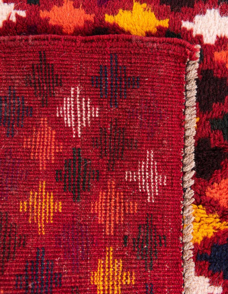 Detail image of  3' 1 x 4' 4  Hand Knotted Balouch Wool Rug