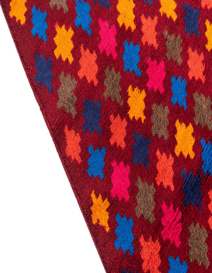 Detail image of 2' 9 x 4' 7 Hand Knotted Balouch Wool Rug