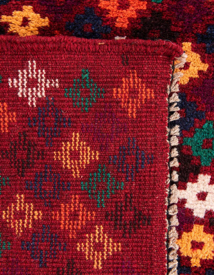 Detail image of  2' 10 x 4' 7  Hand Knotted Balouch Wool Rug