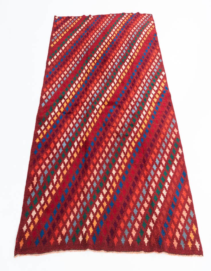 Detail image of  5' 3 x 6' 9  Hand Knotted Balouch Wool Rug