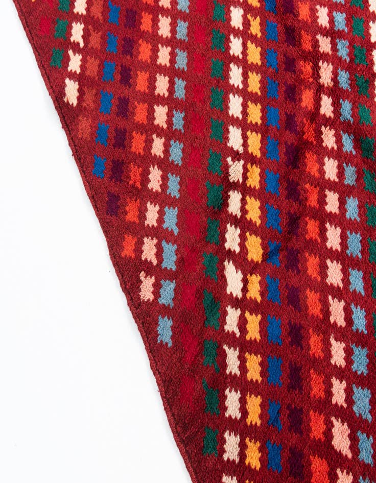 Detail image of  5' 3 x 6' 9  Hand Knotted Balouch Wool Rug