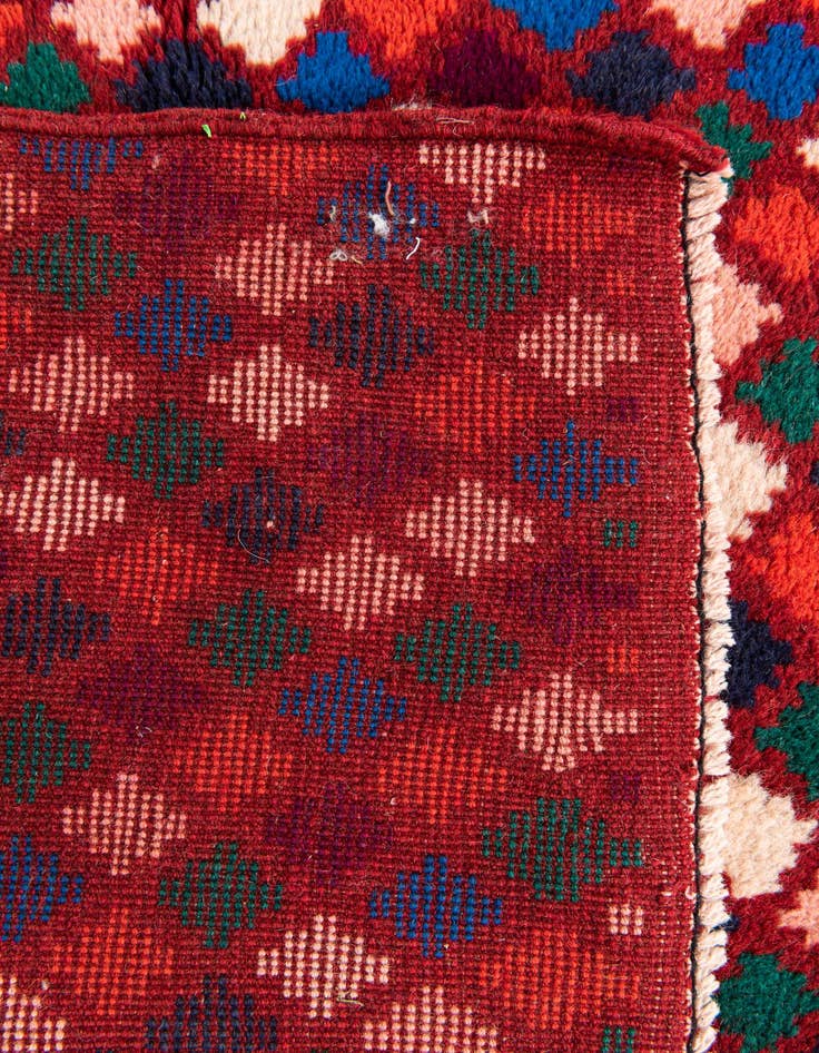 Detail image of  5' 2 x 6' 10  Hand Knotted Balouch Wool Rug