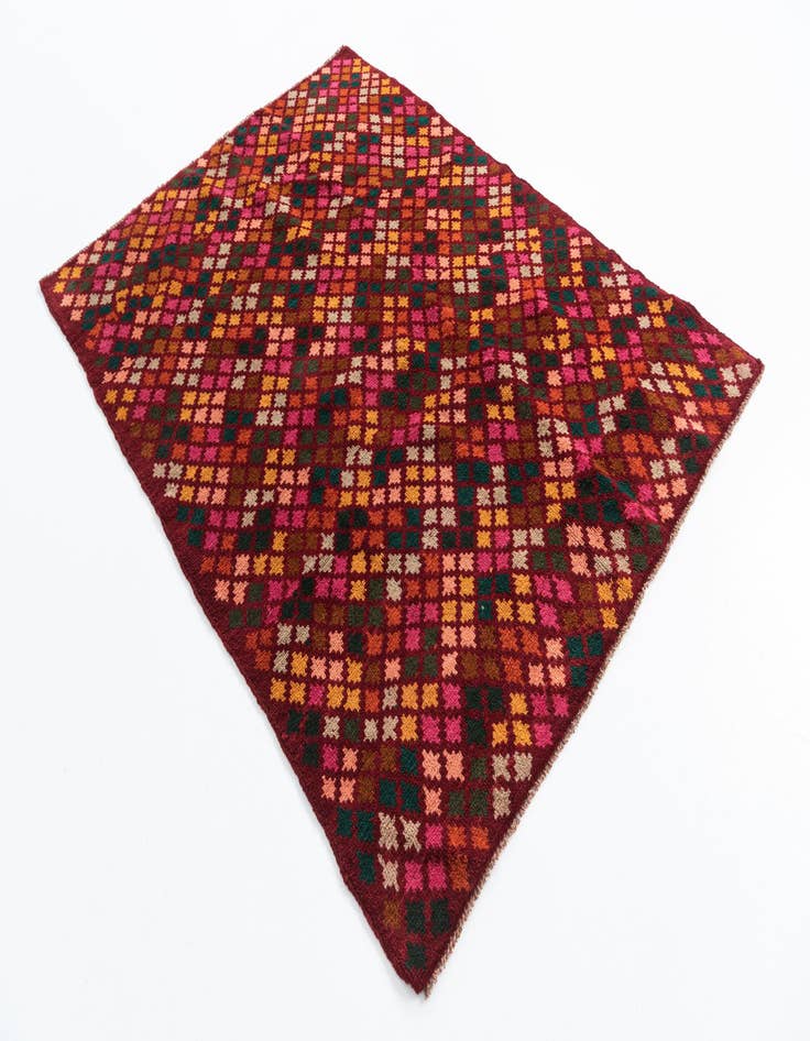 Detail image of 4' 9 x 6' 5 Hand Knotted Balouch Wool Rug