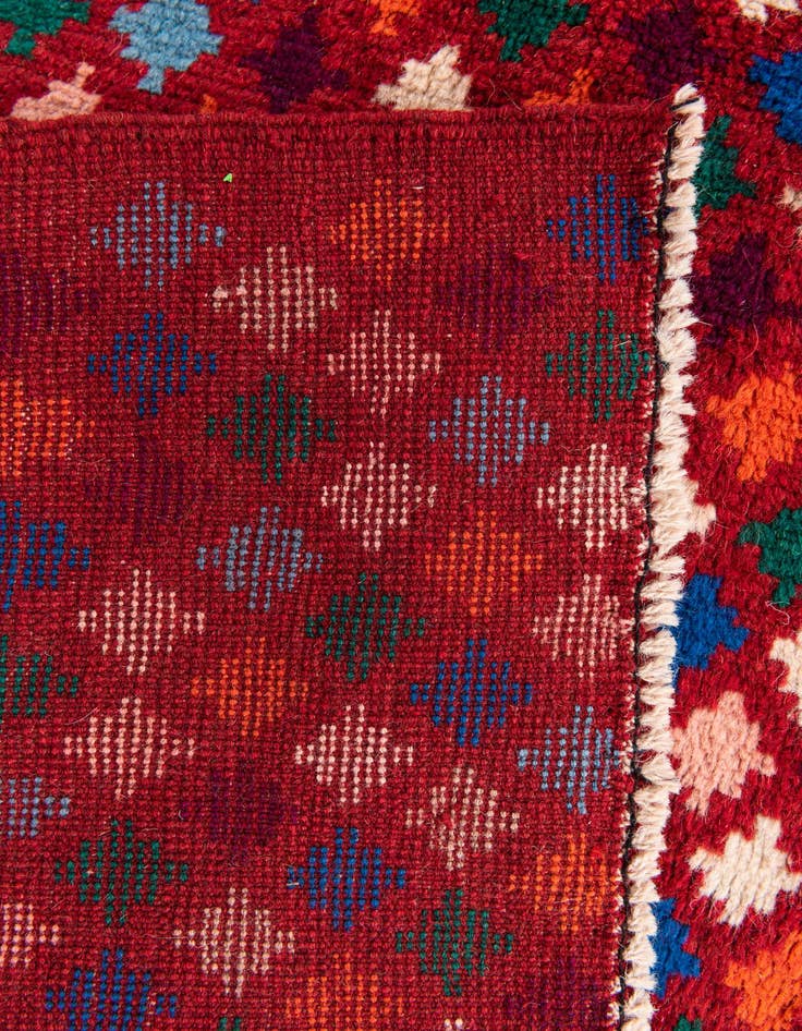 Detail image of  5' x 6' 7  Hand Knotted Balouch Wool Rug