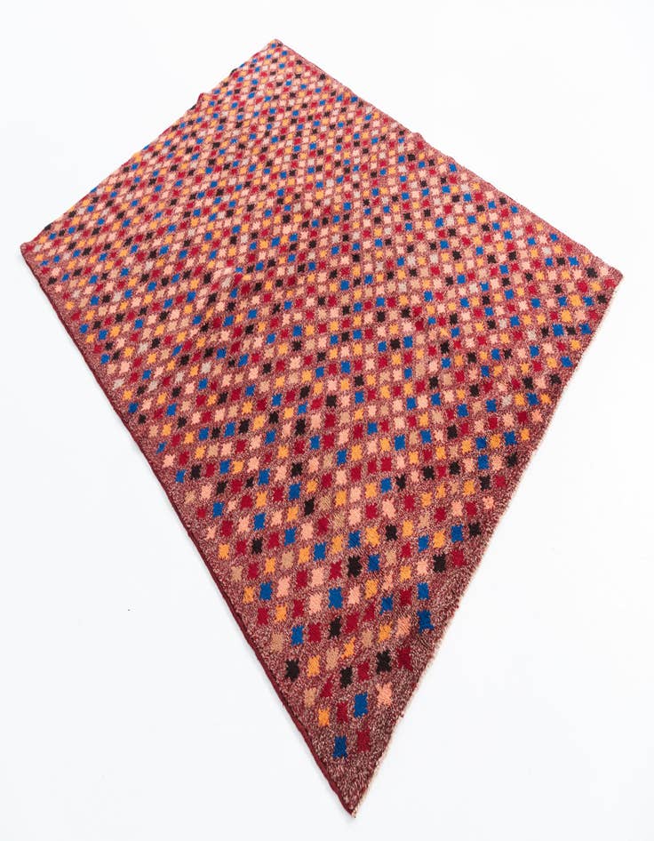 Detail image of  5' 1 x 6' 9  Hand Knotted Balouch Wool Rug