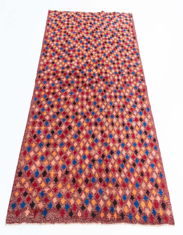 Detail image of  5' 1 x 6' 9  Hand Knotted Balouch Wool Rug