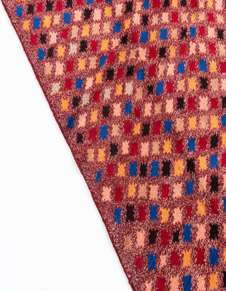 Detail image of  5' 1 x 6' 9  Hand Knotted Balouch Wool Rug