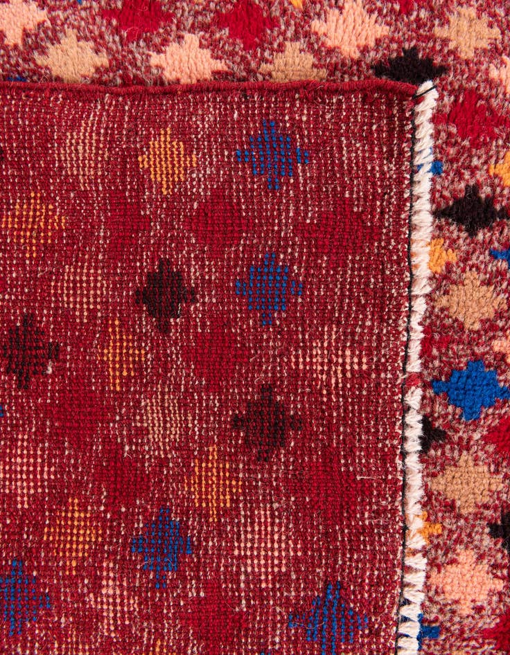 Detail image of  5' 1 x 6' 9  Hand Knotted Balouch Wool Rug