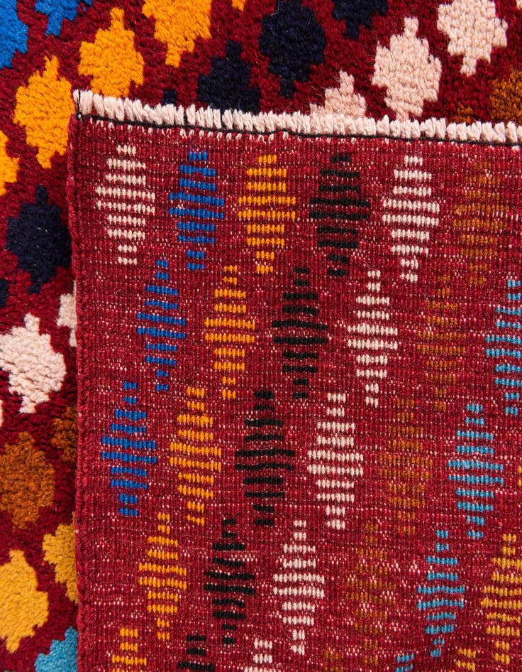 Detail image of  5' 3 x 6' 4  Hand Knotted Balouch Wool Rug