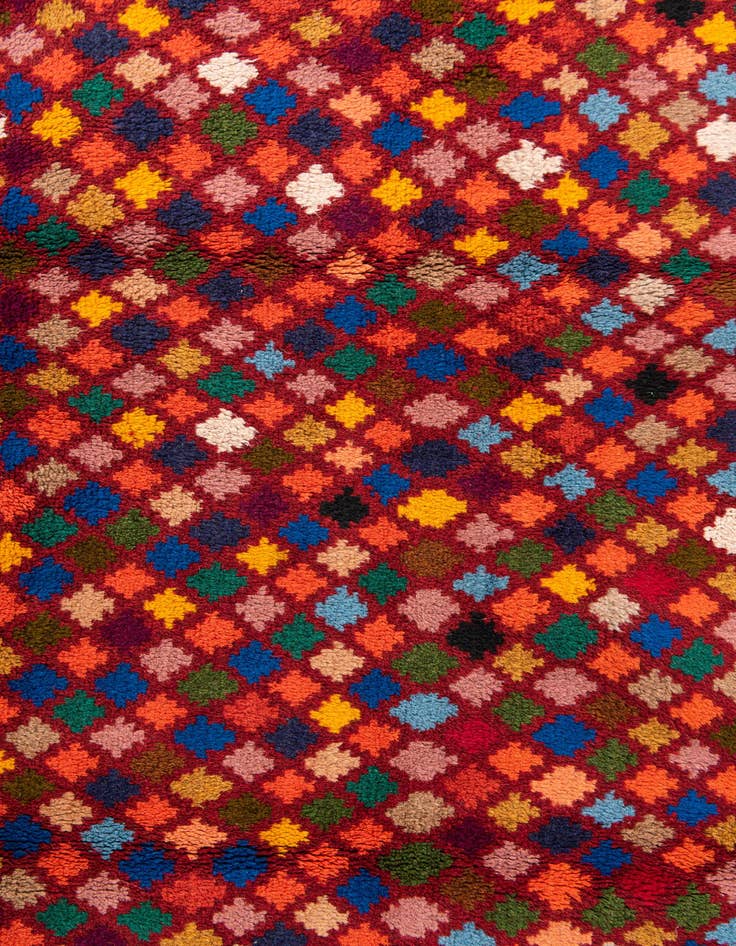 Detail image of  5' 2 x 6' 8  Hand Knotted Balouch Wool Rug