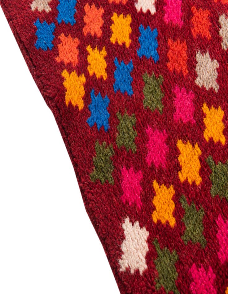 Detail image of  3' x 4' 7  Hand Knotted Balouch Wool Rug