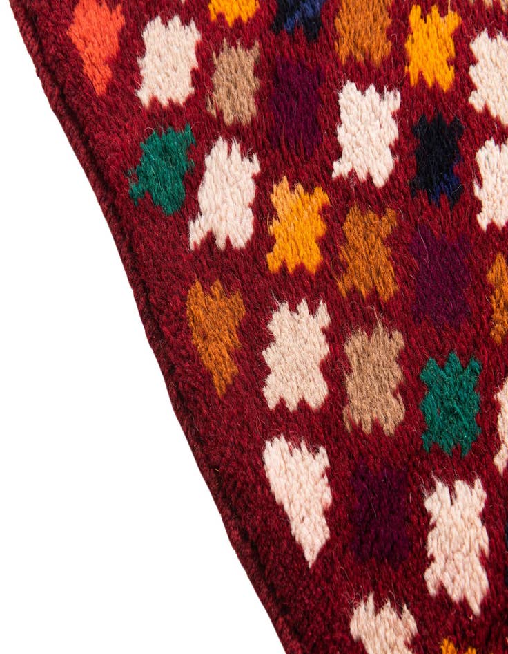 Detail image of  3' x 4' 7  Hand Knotted Balouch Wool Rug