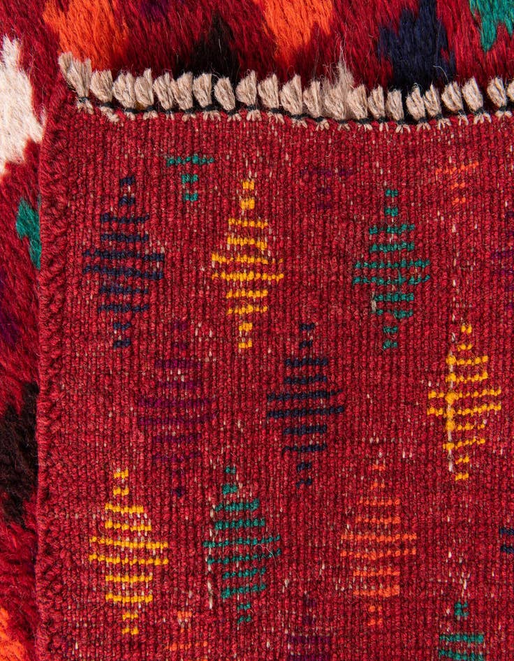 Detail image of  3' x 4' 6  Hand Knotted Balouch Wool Rug