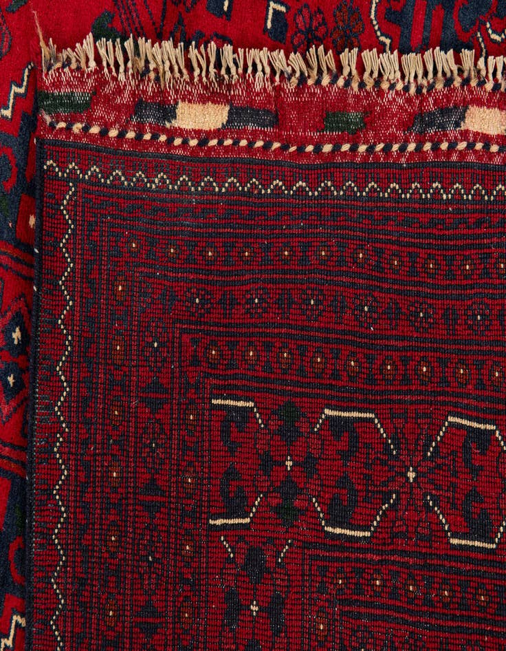 Detail image of  8' 2 x 11' 4  Hand Knotted Balouch Wool Rug