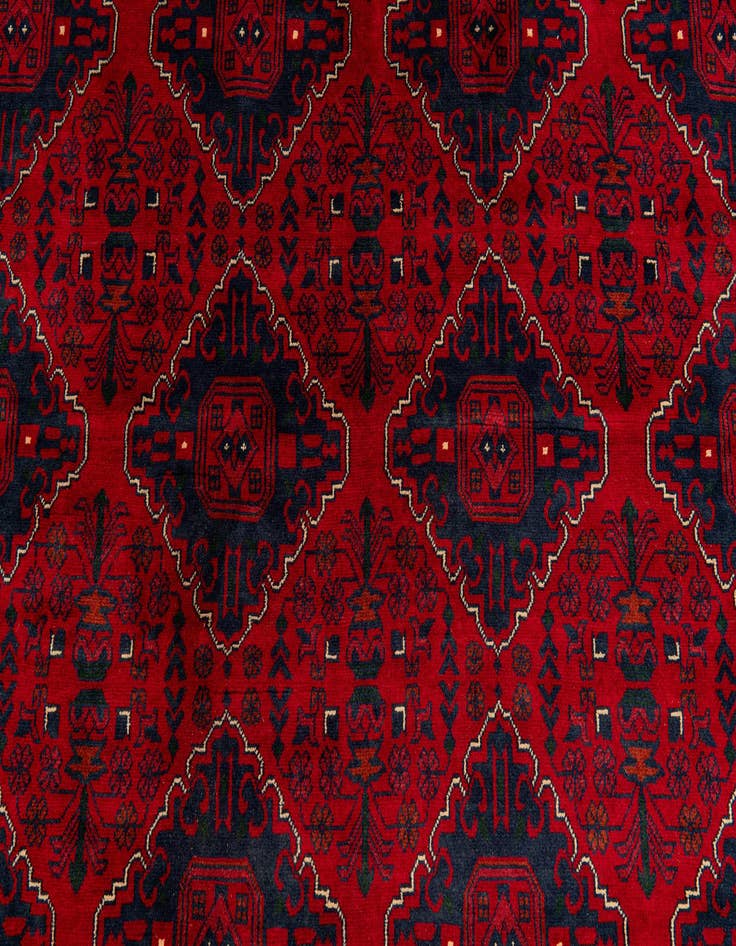 Detail image of  8' 2 x 11' 4  Hand Knotted Balouch Wool Rug