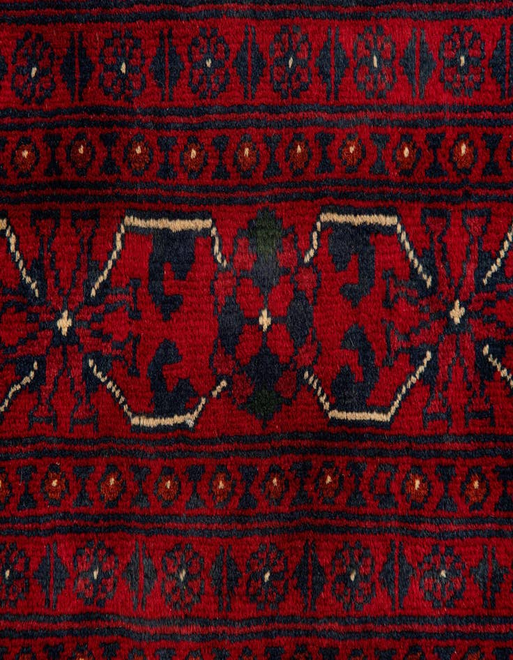 Detail image of  8' 2 x 11' 4  Hand Knotted Balouch Wool Rug