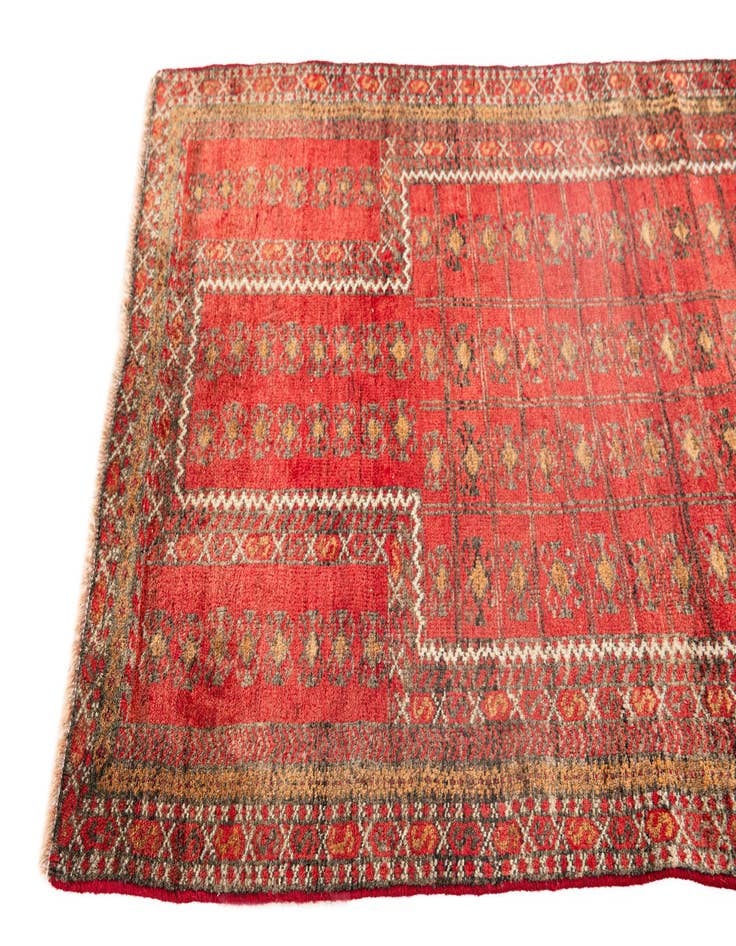 Detail image of  2' 9 x 4' 1  Hand Knotted Balouch Persian Wool Rug